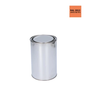 Barva antikorozní polomatná na zinek 1 kg - lososová oranžová - slide 1