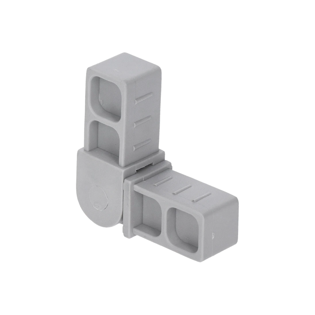 Plastová spojka - pohyblivý rohový díl pro profil 20x20x1.5mm