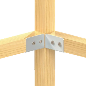 Spojka na hranol 80 x 80 mm, pozinkovaná ocel - slide 2