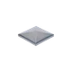Strieška plechová, pozink, 20 x 20 x 1,5 mm