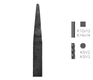 Kovaný špic typu K5 - slide 0