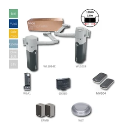 WalkyKit2024BD sada pre dvojkrídlovú bránu do 1,8 m/krídlo