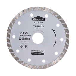 Turbo diamantový kotouč 125 x 2,3 x 22 mm