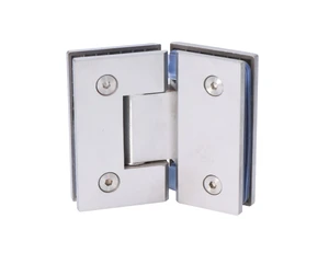 Záves medzi sklá 135°, sklo 8 - 10 mm, brúsená AISI 304 - slide 0