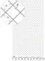 Rebierkové pletené sito 1000 x 2000 mm, vzor Diamant, pozink