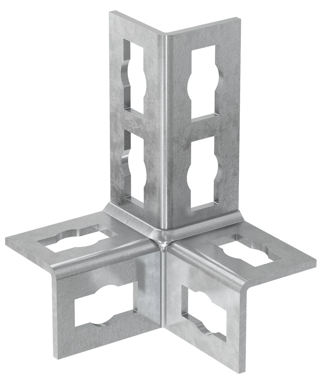 Montážny uholník 3D pre profil 41 x 21/41 x 41 mm