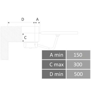 900KSN52KS MEWAKIT3 ramenový pohon brány do 4 m/krídlo - slide 2