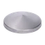 Strieška plechová, ø 90 x 0,8 mm