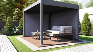 Rolovacia stena pre pergolu 4 m - slide 2