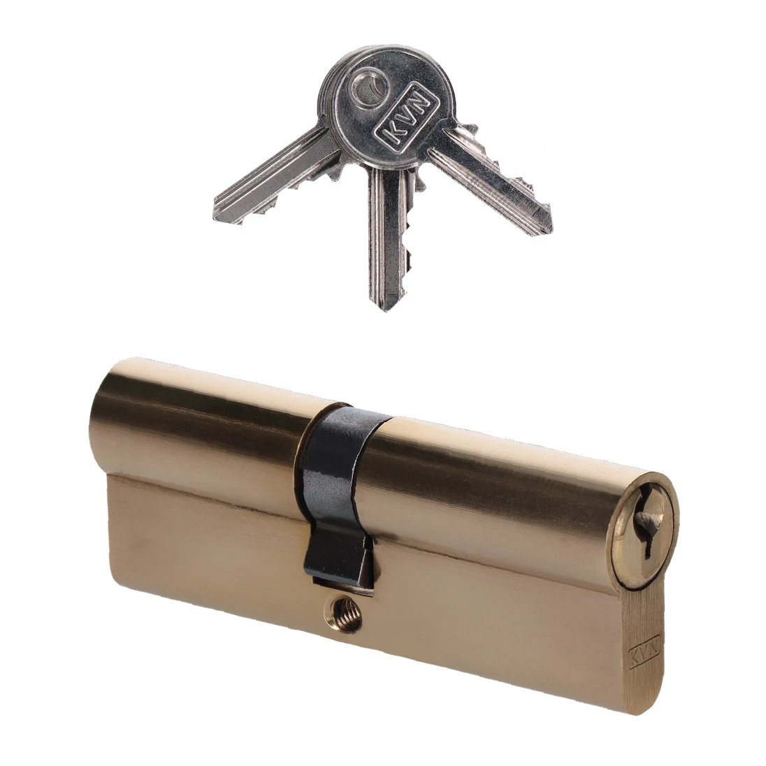 Cylindrická vložka EURO 40/45 mm, mosadzná, 3 kľúče