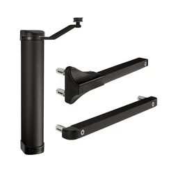 Hydraulický zatvárač, pre krídlo do 75 kg / 1,1 m, RAL 9005