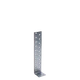 Uholník kotevný 200 x 40 x 40 x 2 mm, pozink, otvory ø 5 mm
