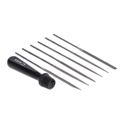 DOPREDAJ 6 dielna sada ihlových pilníkov, L = 160 mm, sek 2