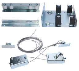 Set pre teleskopickú posuvnú bránu, max. šírka prejazdu 8 m