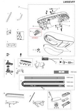 041A0027 riadiaca doska LM50EVFF