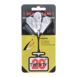 Háčik twenty maxi, polyamid, 4 hroty, pre väčšie predmety - slide 0