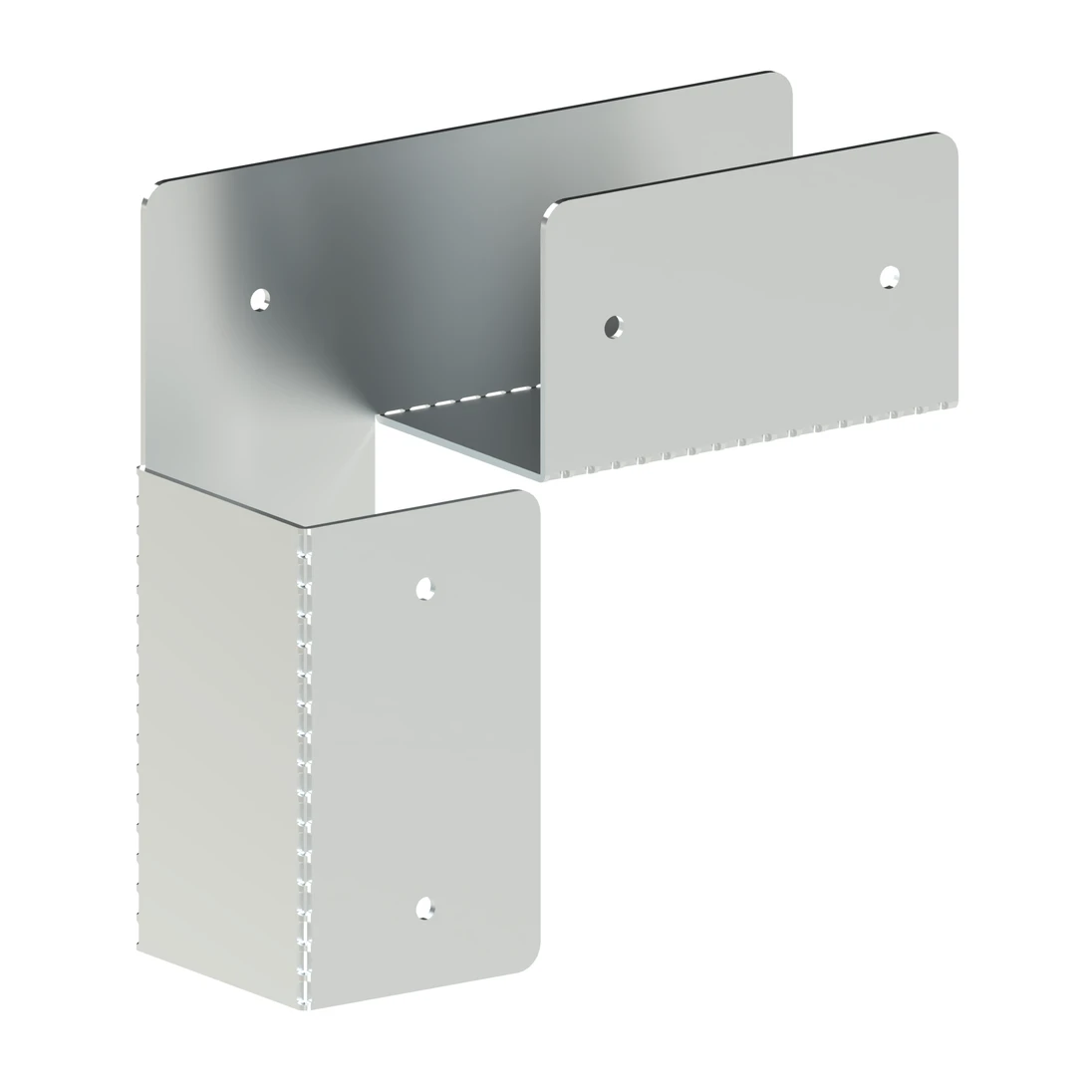 Spojka na hranol 100 x 100 mm, pozinkovaná oceľ