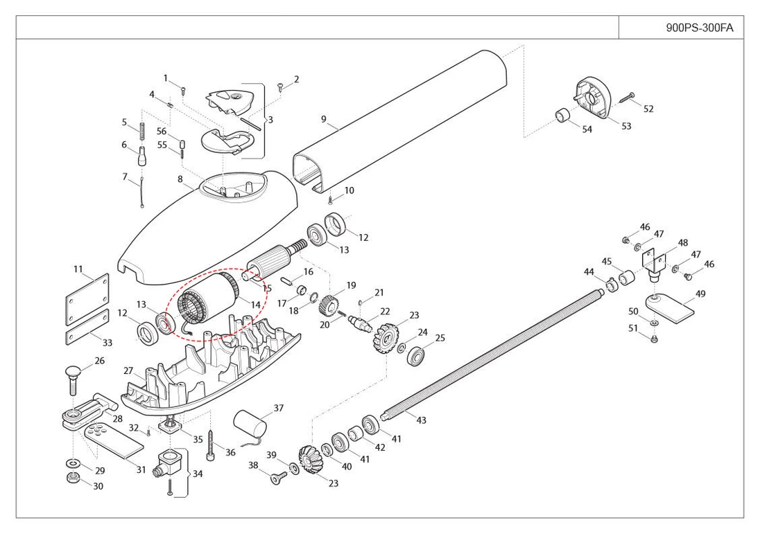 470S8045H704 stator pre 230 V motorček