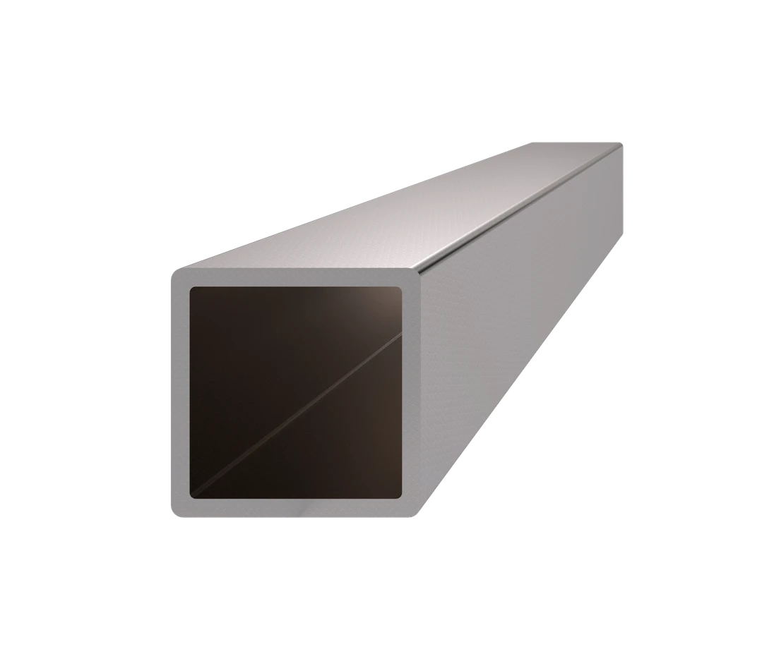 Profil 25 x 25 x 2 x 3000 mm, brúsená nerez AISI 304