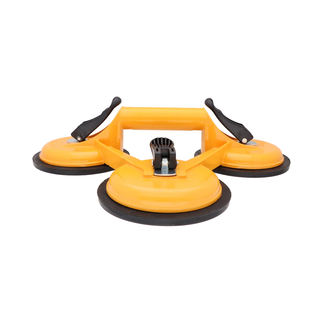 přísavka na sklo, do 150kg, excentrická, hliník, průměr 120mm, počet přísavek 3