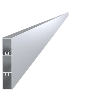 Al profil 80 x 16 x 6000 mm, bez povrchovej úpravy - slide 0