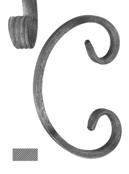 DOPREDAJ Céčko 120 x 70 mm, 12 x 6 mm, základné rozkutie