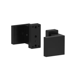 Hliníkový set guľa/guľa, RAL 9005 matná