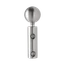 Úchyt pro nerezové lanko ø4 mm (61 mm / ø12 / 20 mm), broušená nerez K320 / AISI304