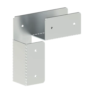 Spojka na hranol 80 x 80 mm, pozinkovaná ocel - slide 1