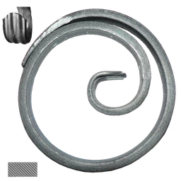 Kruh ø 100 mm, 12 x 6 mm, hladký, široké rozkutie