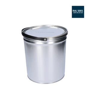 Barva antikorozní polomatná na zinek 5 kg zeleno-modrá - slide 1