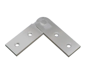 Hliníková spojka, nastavitelná, povrch brúsený - slide 0