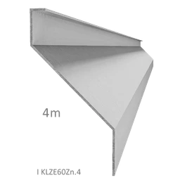 Z-profil lamela 23 x 75 x 30 x 1,5 x 4000 mm, pozink