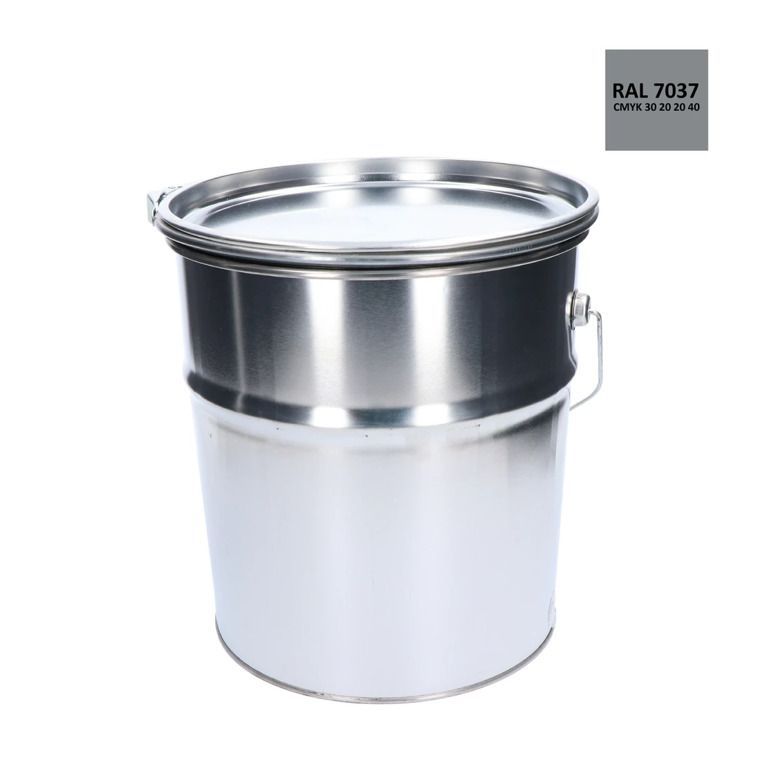 Barva antikorozní polomatná na zinek 10 kg - prachová šedá