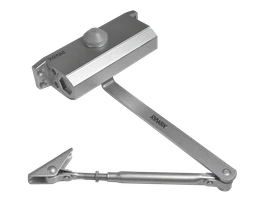 Hydraulický zavírač, max dveře 900mm a 60kg, Al, šedá