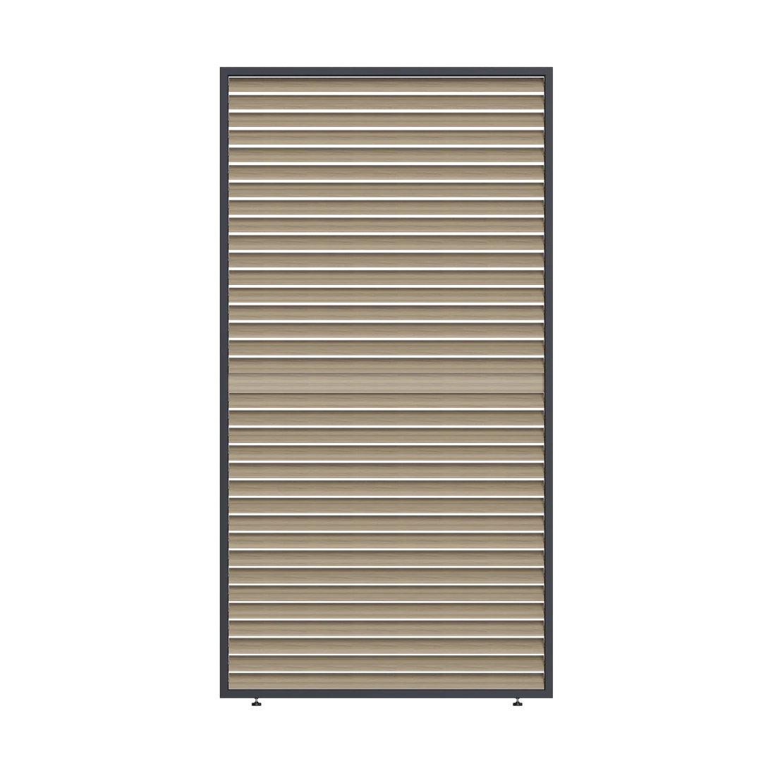 Horizontální lamelový panel pro pergolu 1,3 m, otočný