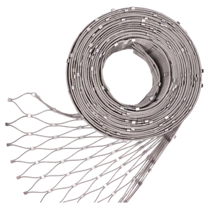 Lanková sieť, 0,8 x 10 m, oko 60 x 104 mm, ø 3 mm, AISI 316 - slide 5