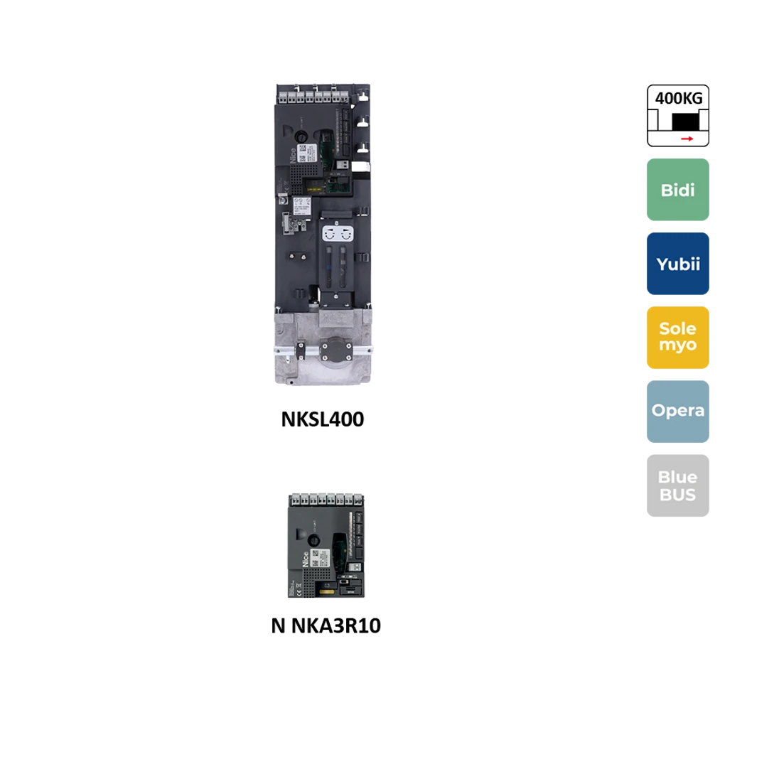 NAKED pohon pre posuvnú bránu do 400 kg