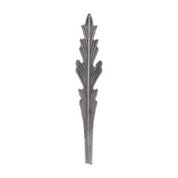 DOPREDAJ list 280 x 50 x 4 mm, ohnutý, odliatok