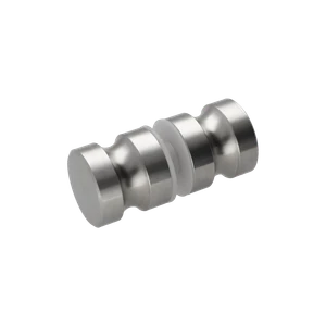 Guľa - madlo na sklenené dvere, ø 30 mm, brúsená AISI 304 - slide 0