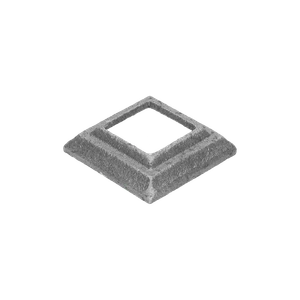 Krytka 62 x 62 x 16 mm s otvorom 31 x 31 mm, odliatok - slide 0