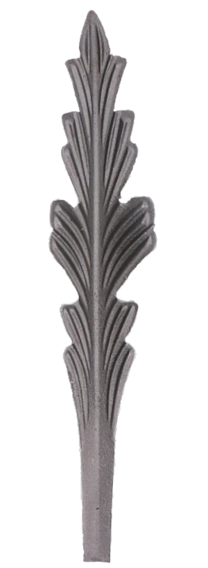 List 300 x 60 x 3 mm, ohnutý, výlisok - slide 1