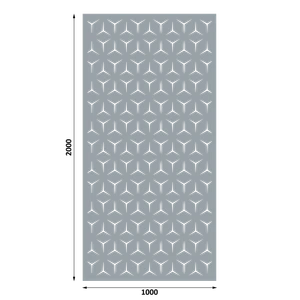 Hliníkový plech 1000 x 2000 x 3 mm, vzor 9131, bez úpravy - slide 0