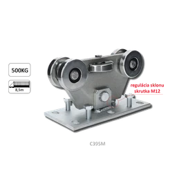 Vozík MEDIO KLASIK do 500 kg / 8,5 m, profil 98 × 98 mm