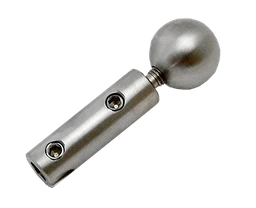 Úchyt pre nerezové lanko ø 5 mm, brúsená nerez AISI 304