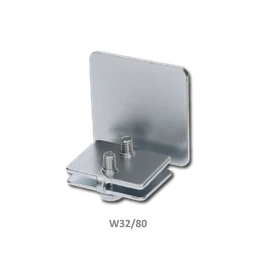 Pozinkovaná krytka pro C-profil 80 x 80 mm