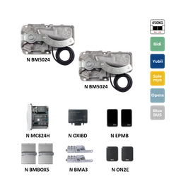 BIG-FAB METRO sada pro dvoukřídlovou bránu do 5m/křídlo