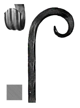 Prvok 200 x 75 mm, 12 x 12 mm, hladký, základné rozkutie