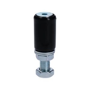 Polyamidový vodící váleček D-25mm, H-40mm, M12 pro horní vedení posuvných vrat - slide 0