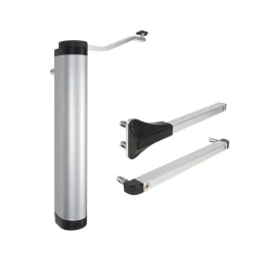 Hydraulický zatvárač s klznou lištou, do 150 kg, RAL 9005